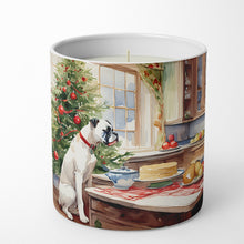 Load image into Gallery viewer, White Boxer Christmas Cookies Decorative Soy Candle