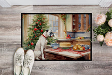Load image into Gallery viewer, White Boxer Christmas Cookies Doormat
