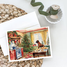 Load image into Gallery viewer, Boxer Christmas Cookies Greeting Cards - Blank Note Cards – 8-Pack of Artist-Designed Cards with Envelopes