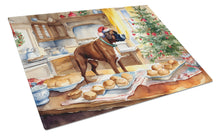 Load image into Gallery viewer, Boxer Christmas Cookies Glass Cutting Boards – Durable, Decorative Kitchen Art