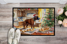 Load image into Gallery viewer, Boxer Christmas Cookies Doormat - 18X27 Indoor / Outdoor Rug | Made in USA