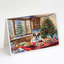 Load image into Gallery viewer, Boxer Christmas Cookies Greeting Cards - Blank Note Cards – 8-Pack of Artist-Designed Cards with Envelopes