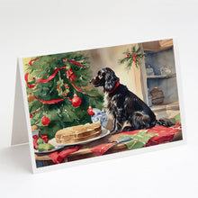 Load image into Gallery viewer, Boykin Spaniel Christmas Cookies Greeting Cards - Blank Note Cards – 8-Pack of Artist-Designed Cards with Envelopes