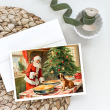 Load image into Gallery viewer, Bullmastiff Christmas Cookies Greeting Cards - Blank Note Cards – 8-Pack of Artist-Designed Cards with Envelopes