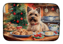 Load image into Gallery viewer, Cairn Terrier Christmas Cookies Dish Drying Mat