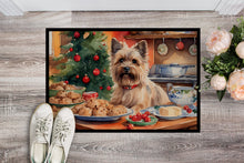 Load image into Gallery viewer, Cairn Terrier Christmas Cookies Doormat-24x36 Indoor / Outdoor Rug | Made in USA