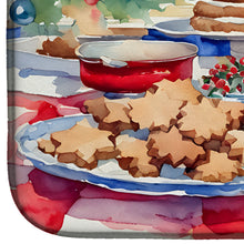 Load image into Gallery viewer, Cairn Terrier Christmas Cookies Dish Drying Mat