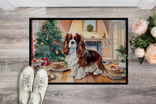 Load image into Gallery viewer, Cavalier Spaniel Christmas Cookies Doormat-24x36 Indoor / Outdoor Rug | Made in USA