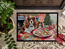 Load image into Gallery viewer, Cavalier Spaniel Christmas Cookies Doormat - 18X27 Indoor / Outdoor Rug | Made in USA