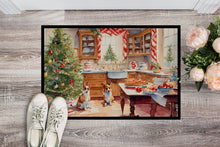 Load image into Gallery viewer, Corgi Christmas Cookies Doormat-24x36 Indoor / Outdoor Rug | Made in USA