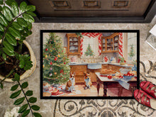 Load image into Gallery viewer, Corgi Christmas Cookies Doormat - 18X27 Indoor / Outdoor Rug | Made in USA