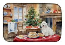 Load image into Gallery viewer, Coton De Tulear Christmas Cookies Dish Drying Mat