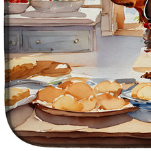 Load image into Gallery viewer, Dachshund Christmas Cookies Dish Drying Mat