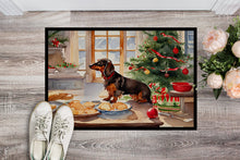 Load image into Gallery viewer, Dachshund Christmas Cookies Doormat-24x36 Indoor / Outdoor Rug | Made in USA