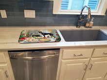 Load image into Gallery viewer, Doberman Pinscher Christmas Cookies Dish Drying Mat