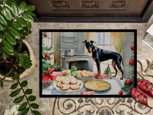Load image into Gallery viewer, Doberman Pinscher Christmas Cookies Doormat - 18X27 Indoor / Outdoor Rug | Made in USA