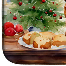 Load image into Gallery viewer, Dogue de Bordeaux Christmas Cookies Dish Drying Mat