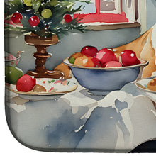 Load image into Gallery viewer, English Bulldog Christmas Cookies Dish Drying Mat