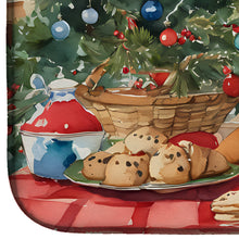 Load image into Gallery viewer, English Bulldog Christmas Cookies Dish Drying Mat