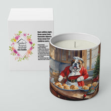 Load image into Gallery viewer, English Bulldog Christmas Cookies Decorative Soy Candle