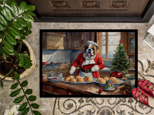 Load image into Gallery viewer, English Bulldog Christmas Cookies Doormat - 18X27 Indoor / Outdoor Rug | Made in USA
