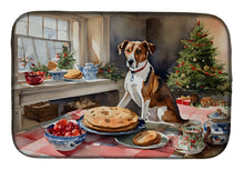 Load image into Gallery viewer, English Foxhound Christmas Cookies Dish Drying Mat