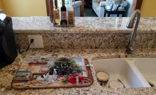 Load image into Gallery viewer, English Springer Spaniel Christmas Cookies Dish Drying Mat