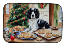 Load image into Gallery viewer, English Springer Spaniel Christmas Cookies Dish Drying Mat