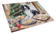 Load image into Gallery viewer, English Springer Spaniel Christmas Cookies Glass Cutting Boards – Durable, Decorative Kitchen Art