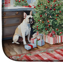 Load image into Gallery viewer, French Bulldog Christmas Cookies Dish Drying Mat