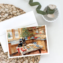 Load image into Gallery viewer, German Shepherd Christmas Cookies Greeting Cards - Blank Note Cards – 8-Pack of Artist-Designed Cards with Envelopes
