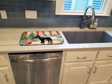 Load image into Gallery viewer, Giant Schnauzer Christmas Cookies Dish Drying Mat