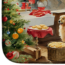 Load image into Gallery viewer, Golden Retriever Christmas Cookies Dish Drying Mat