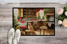 Load image into Gallery viewer, Golden Retriever Christmas Cookies Doormat-24x36 Indoor / Outdoor Rug | Made in USA