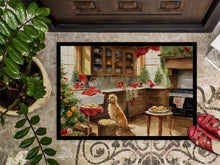 Load image into Gallery viewer, Golden Retriever Christmas Cookies Doormat-24x36 Indoor / Outdoor Rug | Made in USA