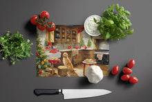 Load image into Gallery viewer, Golden Retriever Christmas Cookies Glass Cutting Boards – Durable, Decorative Kitchen Art