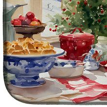 Load image into Gallery viewer, Golden Retriever Christmas Cookies Dish Drying Mat