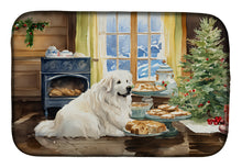 Load image into Gallery viewer, Great Pyrenees Christmas Cookies Dish Drying Mat