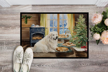 Load image into Gallery viewer, Great Pyrenees Christmas Cookies Doormat-24x36 Indoor / Outdoor Rug | Made in USA