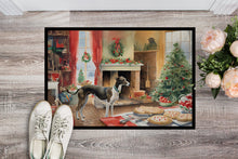 Load image into Gallery viewer, Greyhound Christmas Cookies Doormat