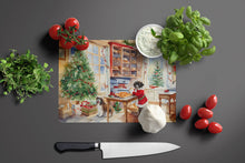 Load image into Gallery viewer, Havanese Christmas Cookies Glass Cutting Boards – Durable, Decorative Kitchen Art