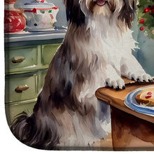Load image into Gallery viewer, Havanese Christmas Cookies Dish Drying Mat