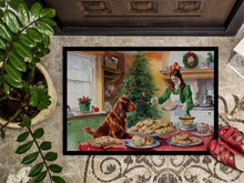 Load image into Gallery viewer, Irish Setter Christmas Cookies Doormat-24x36 Indoor / Outdoor Rug | Made in USA
