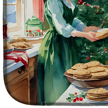 Load image into Gallery viewer, Irish Setter Christmas Cookies Dish Drying Mat