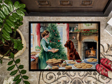 Load image into Gallery viewer, Irish Setter Christmas Cookies Doormat-24x36 Indoor / Outdoor Rug | Made in USA