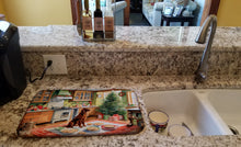 Load image into Gallery viewer, Irish Setter Christmas Cookies Dish Drying Mat