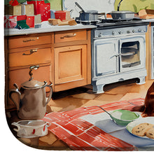 Load image into Gallery viewer, Irish Setter Christmas Cookies Dish Drying Mat