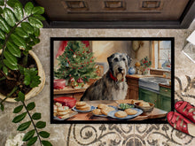 Load image into Gallery viewer, Irish Wolfhound Christmas Cookies Doormat - 18X27 Indoor / Outdoor Rug | Made in USA