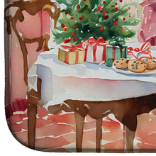 Load image into Gallery viewer, Italian Greyhound Christmas Cookies Dish Drying Mat