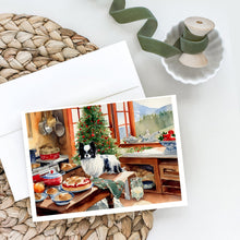 Load image into Gallery viewer, Japanese Chin Christmas Cookies Greeting Cards - Blank Note Cards – 8-Pack of Artist-Designed Cards with Envelopes